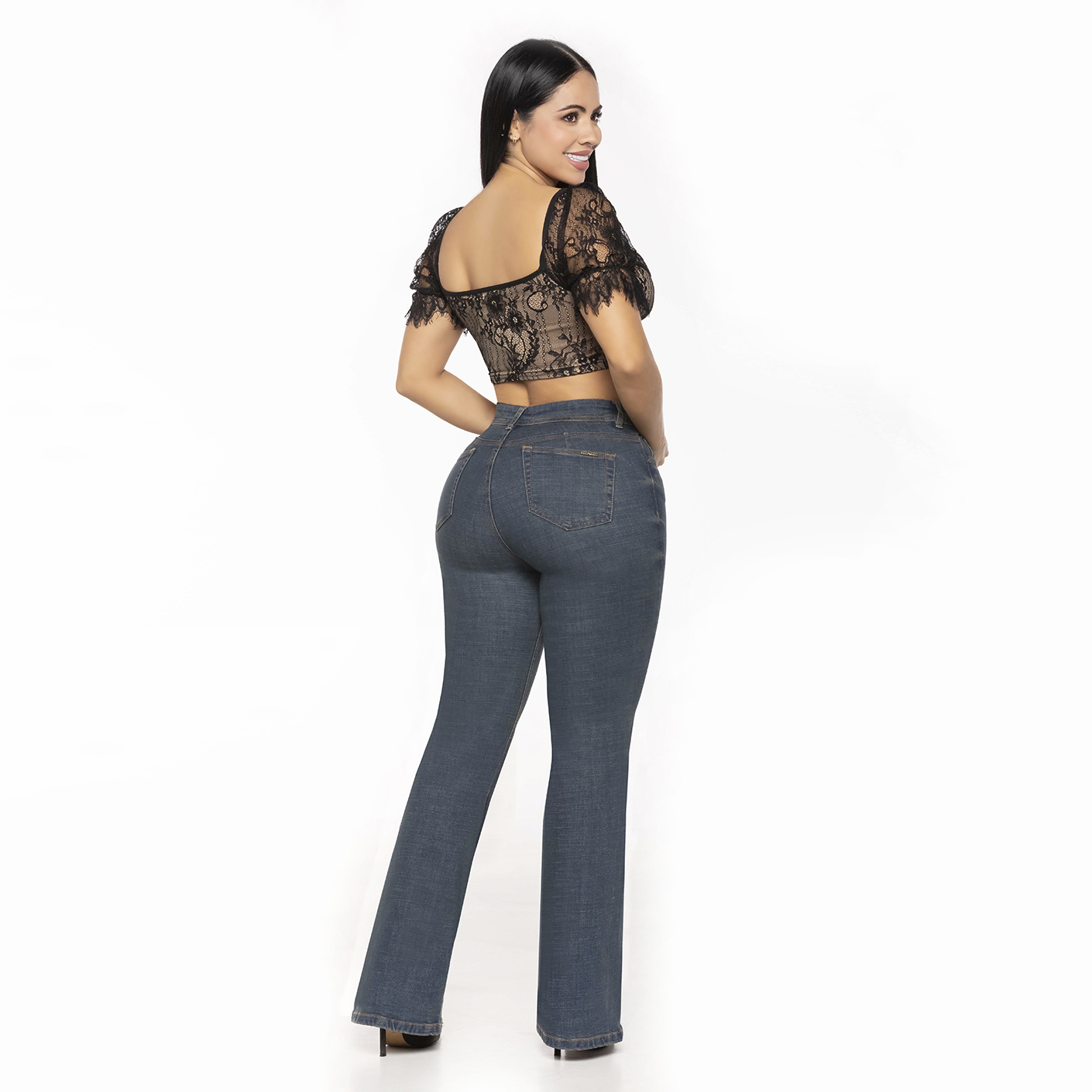 Jeans clásico con bolsillos levanta glúteos Ref.5041 - Image 2